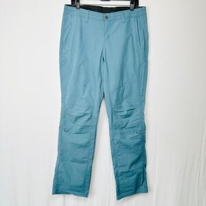KUHL Spire Roll Up Pants Womens 10 Blue Outdoor Utility Cargo Hiking Travel